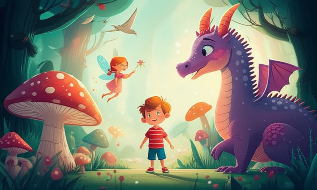 AI Story Creation illustration