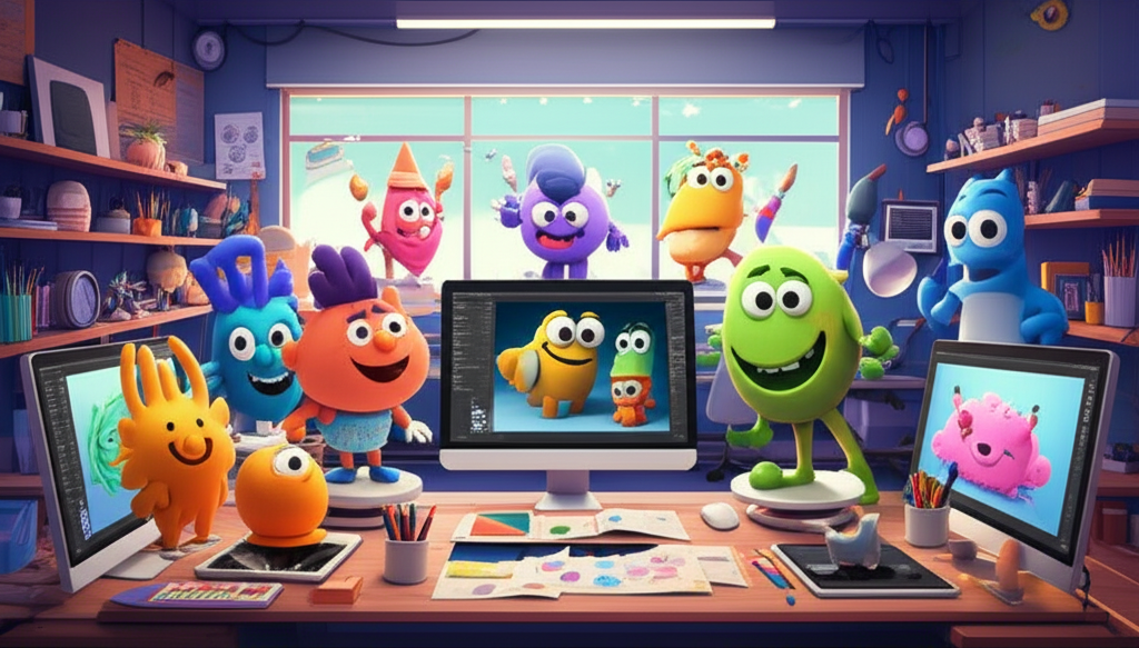 Character Studio illustration